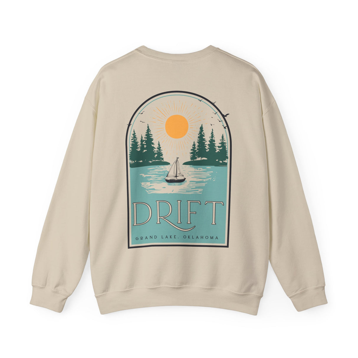 Drift Retro Graphic Crewneck Sweatshirt
