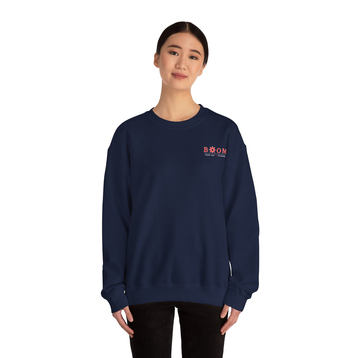 BOOM Retro Graphic Crewneck Sweatshirt - BOOM Design