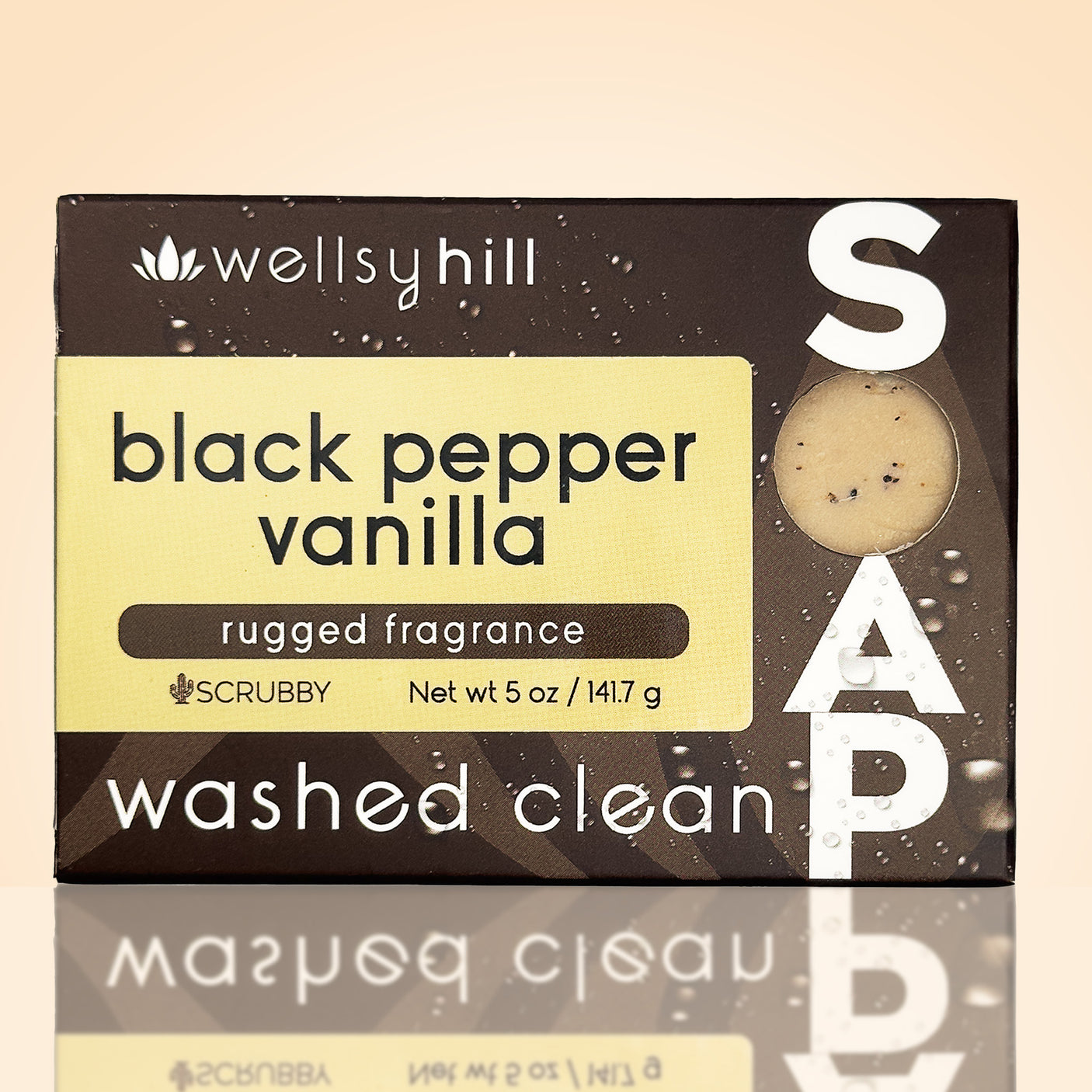 Black Pepper Vanilla Soap