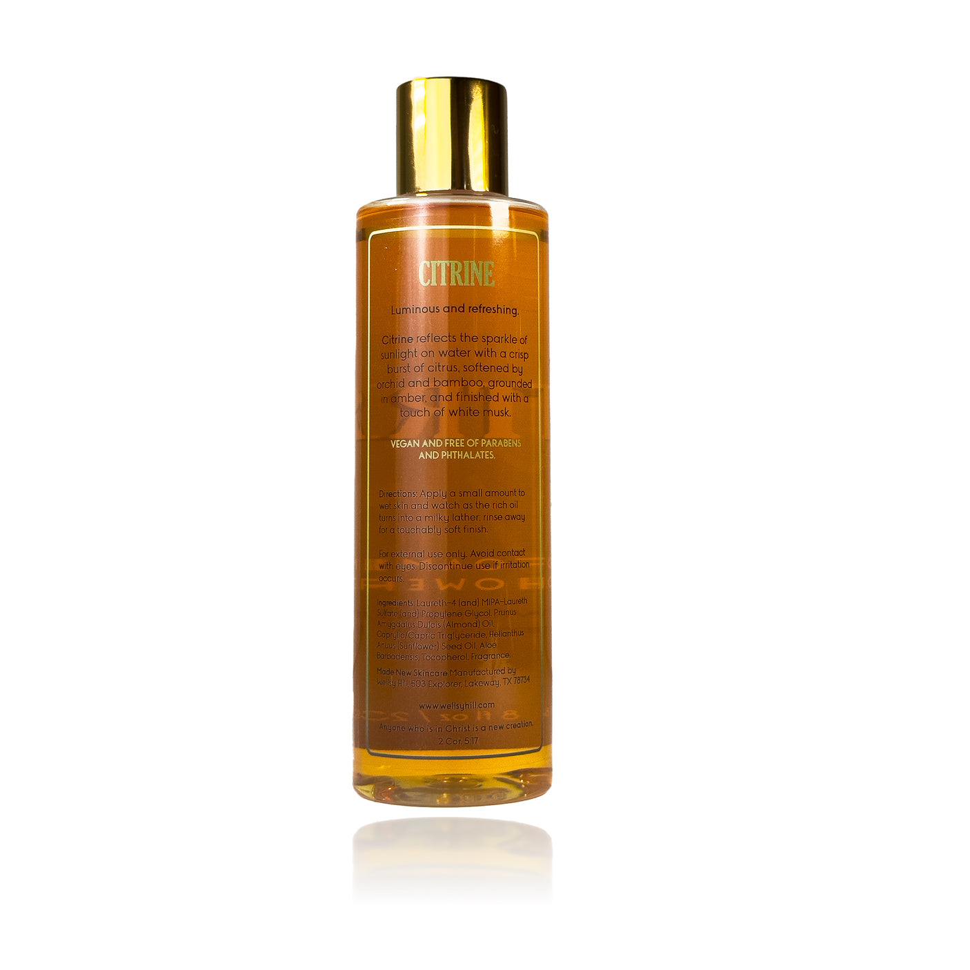 Citrine Foaming Shower Oil
