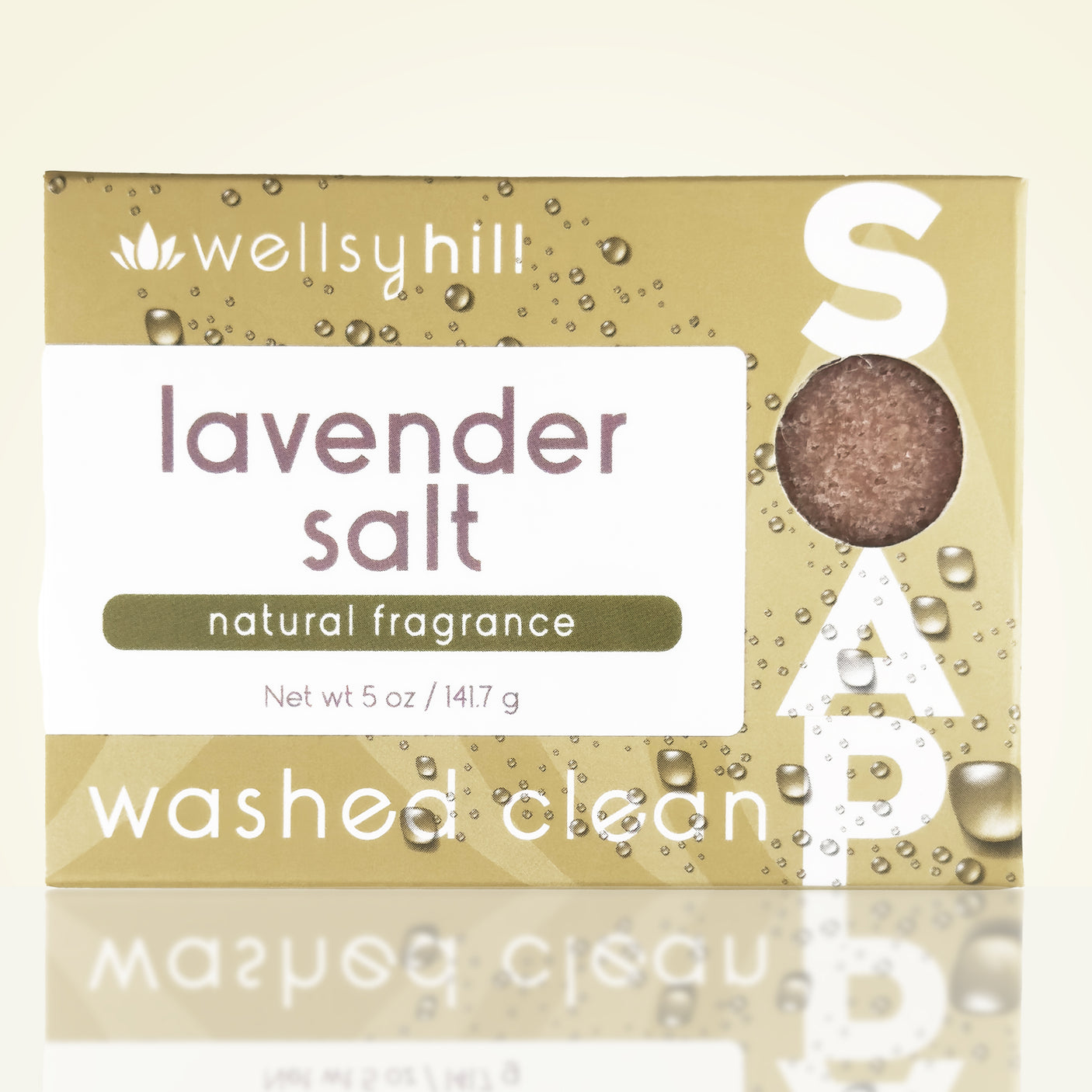 Lavender Salt All Natural Soap