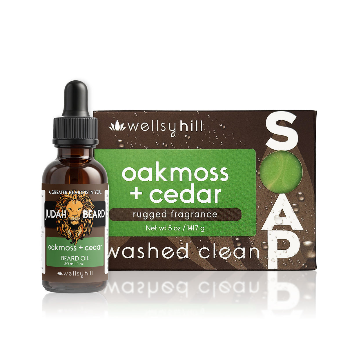 Oakmoss + Cedar Gift Set
