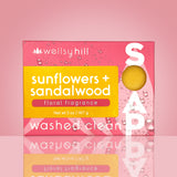 Sunflowers + Sandalwood Soap